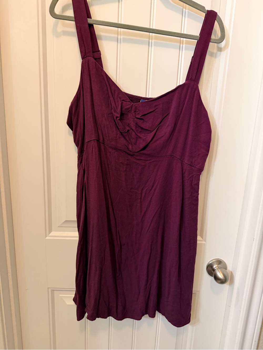 Old Navy Plum Sleeveless Mini Dress